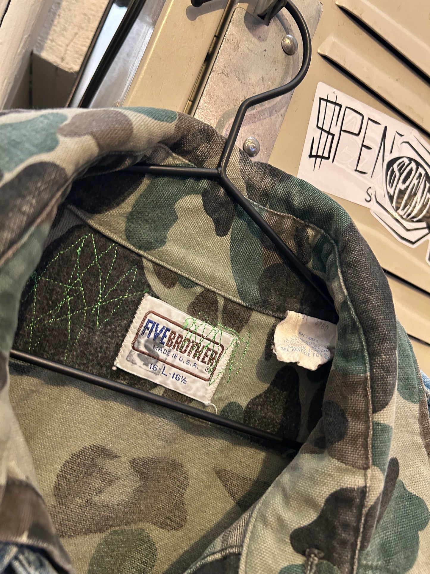 Distressed Layered Jean jacket