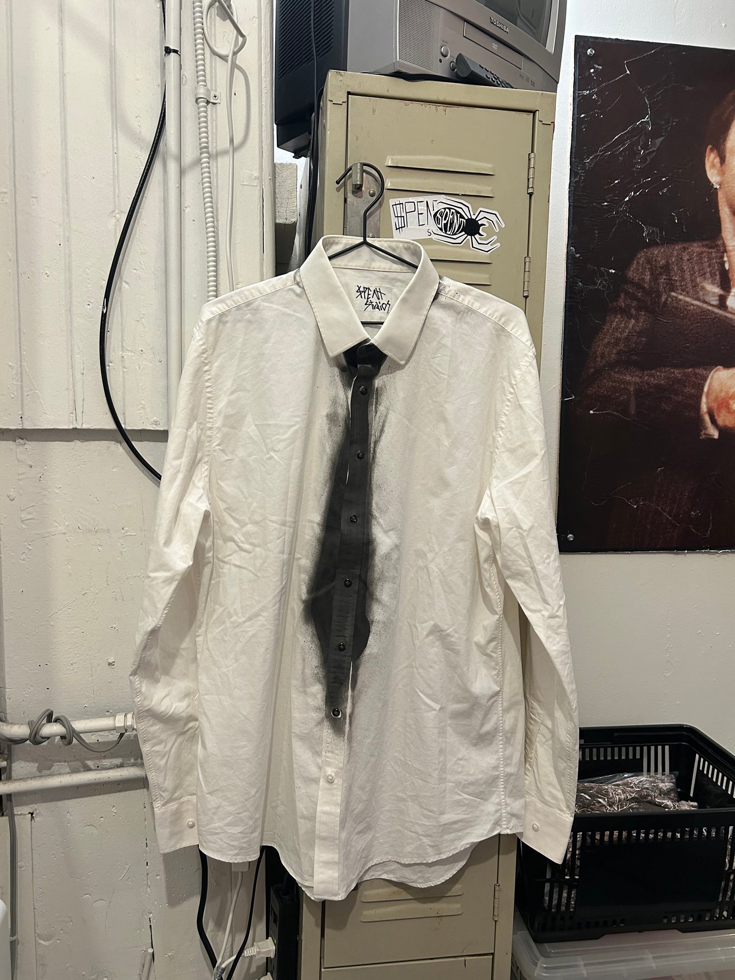 $pray Painted Tie shirt