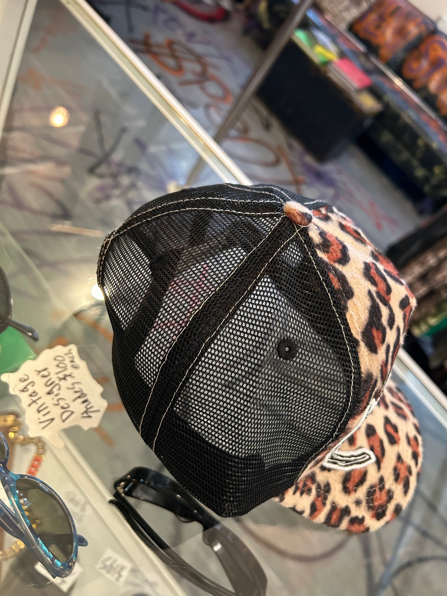 Leopard Trucker hat