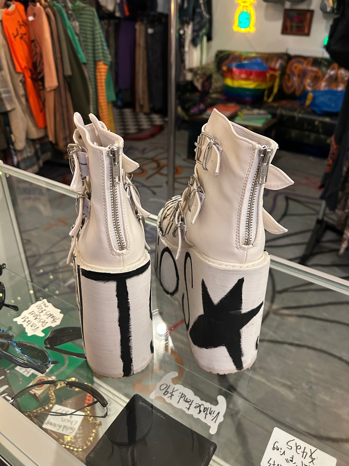 Platform $trap boots