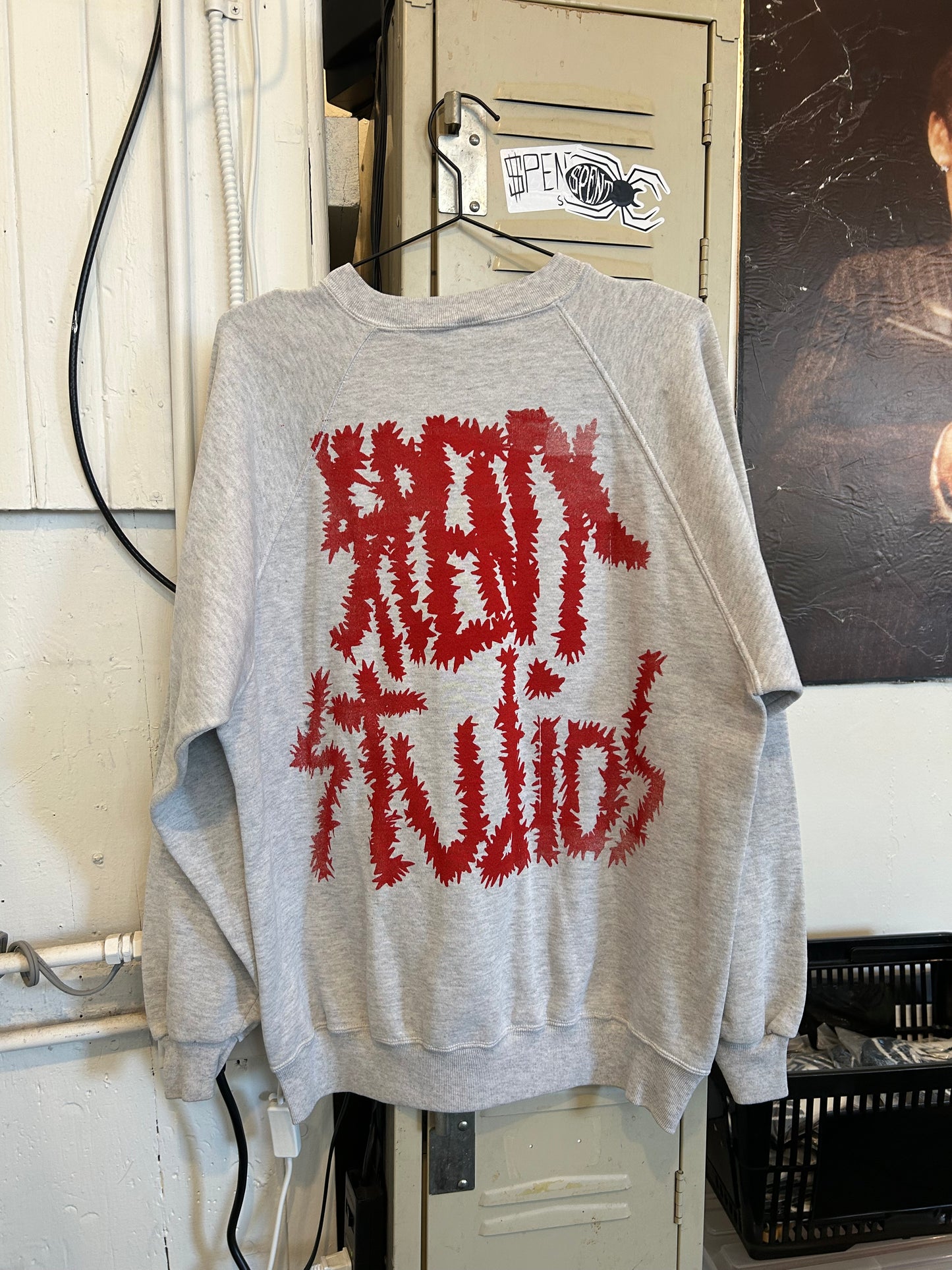 Grey Girl crewneck