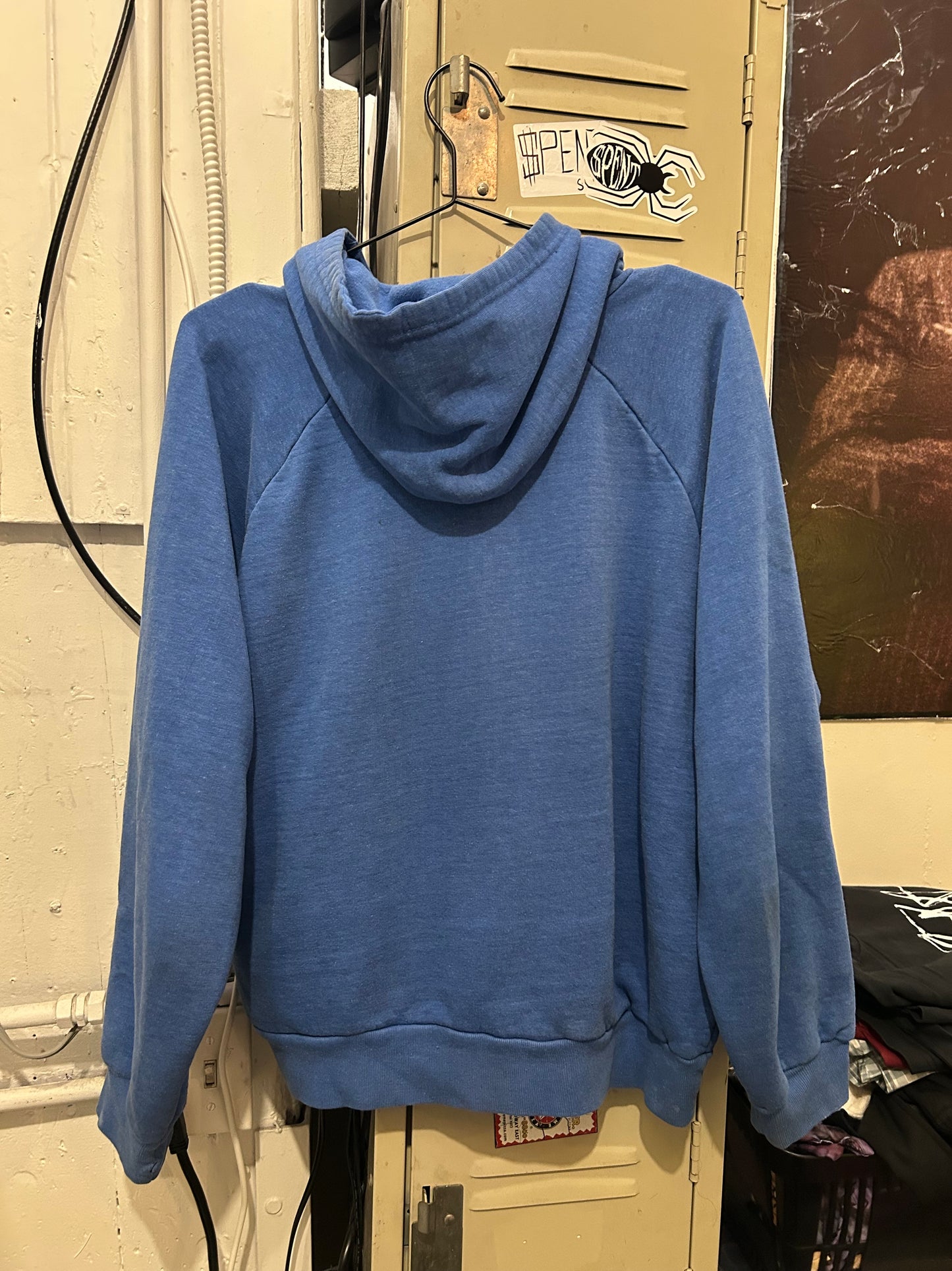 Blue Thermal Signature Zip Up hoodie