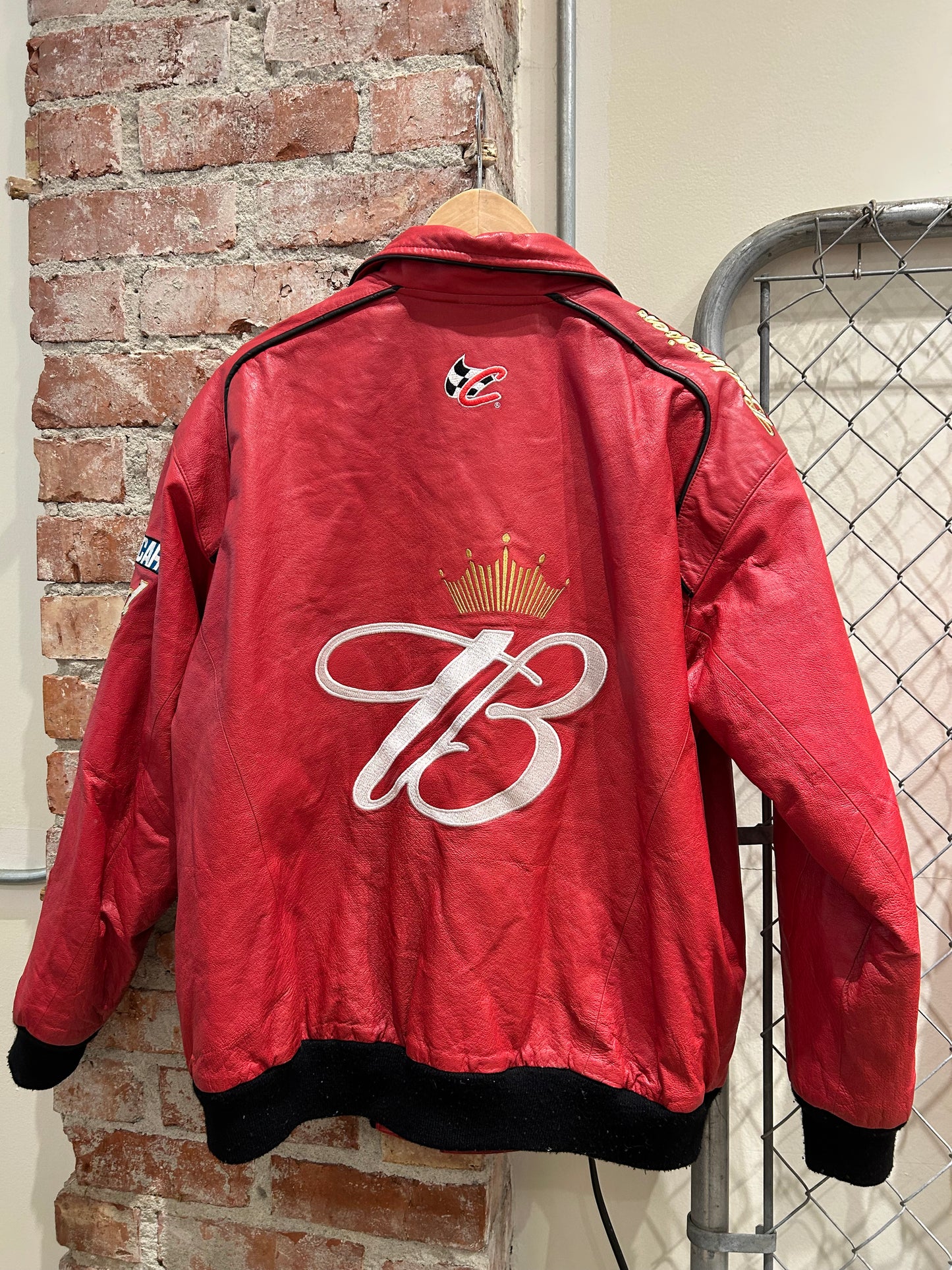 Vintage Jeff Hamilton Racing jacket
