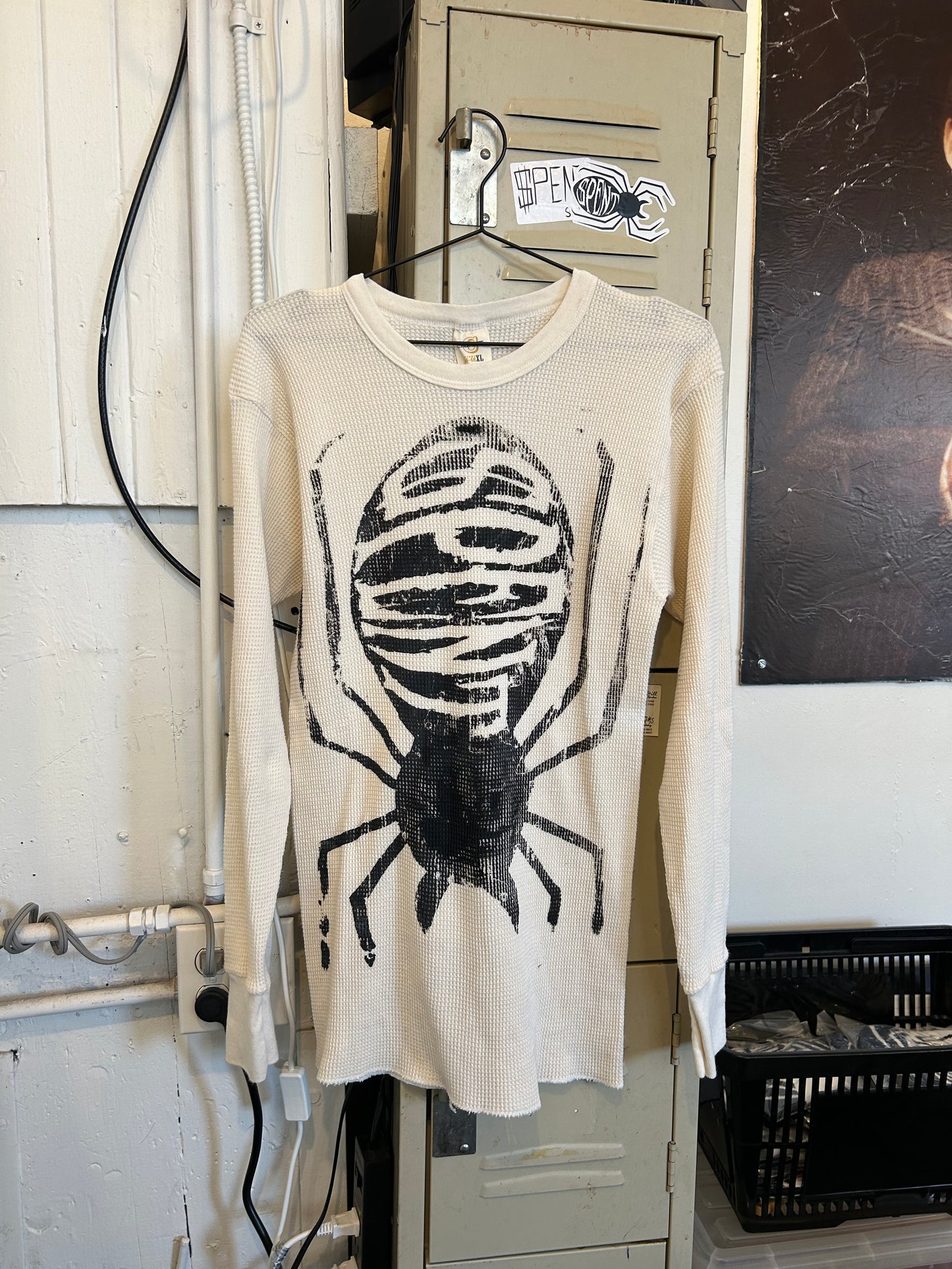 Thermal $pider longsleeve shirt