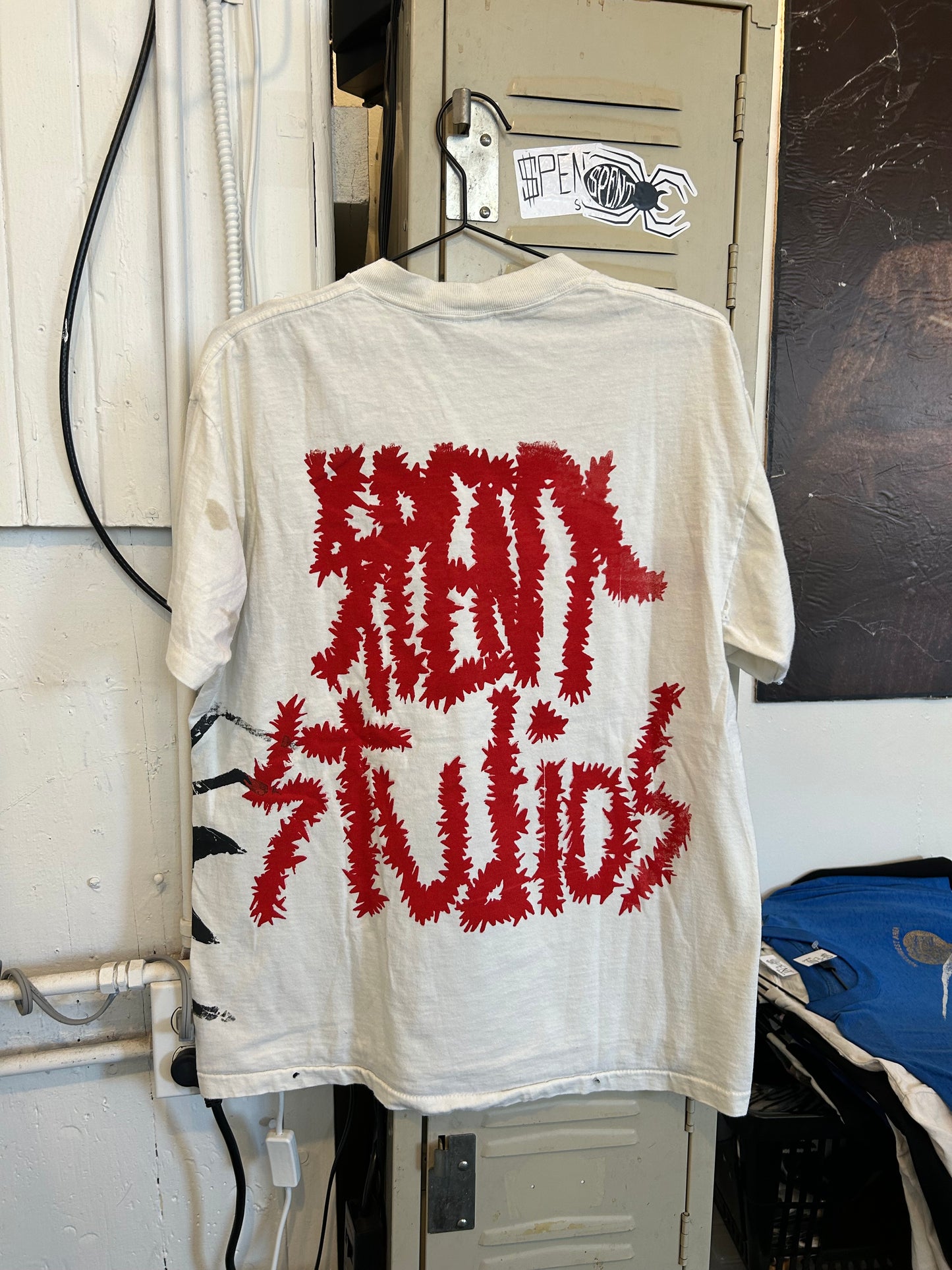 Distressed Grandma $pider t shirt