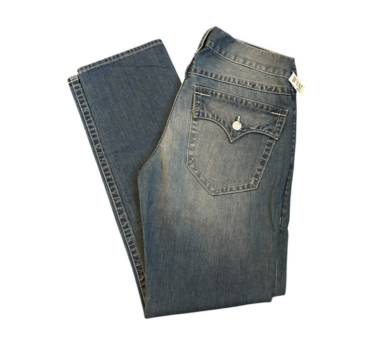 Light Wash Pocket Flap jeans