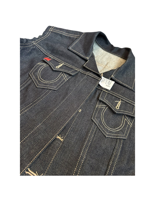 Cropped Horseshoe Sample vest