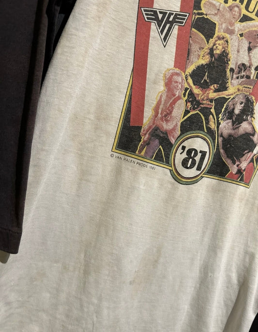 1981 Van Halen t shirt