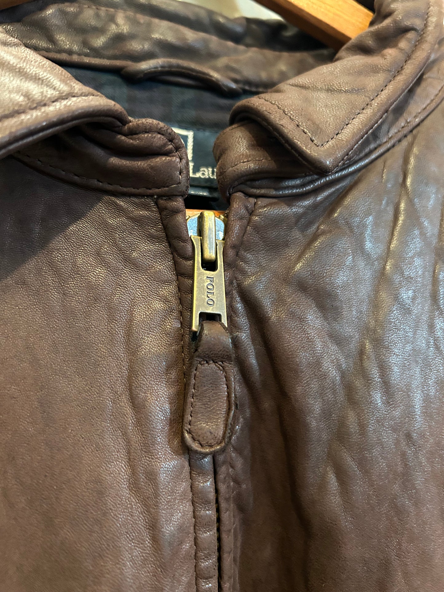 Vintage Polo Leather jacket