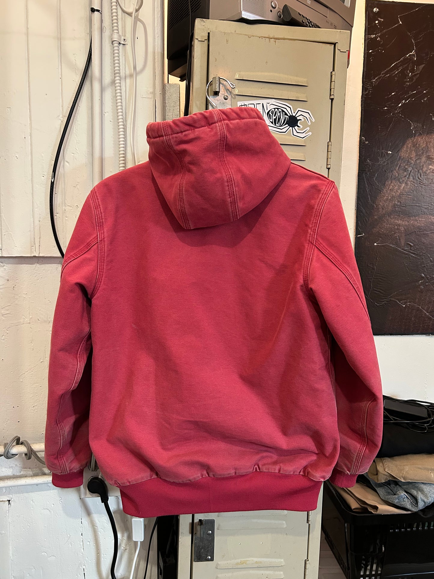 Vintage Pink Camo Carhartt jacket