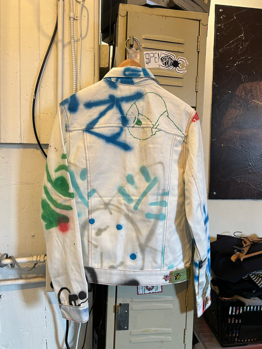 Asspizza Denim Therapy jacket