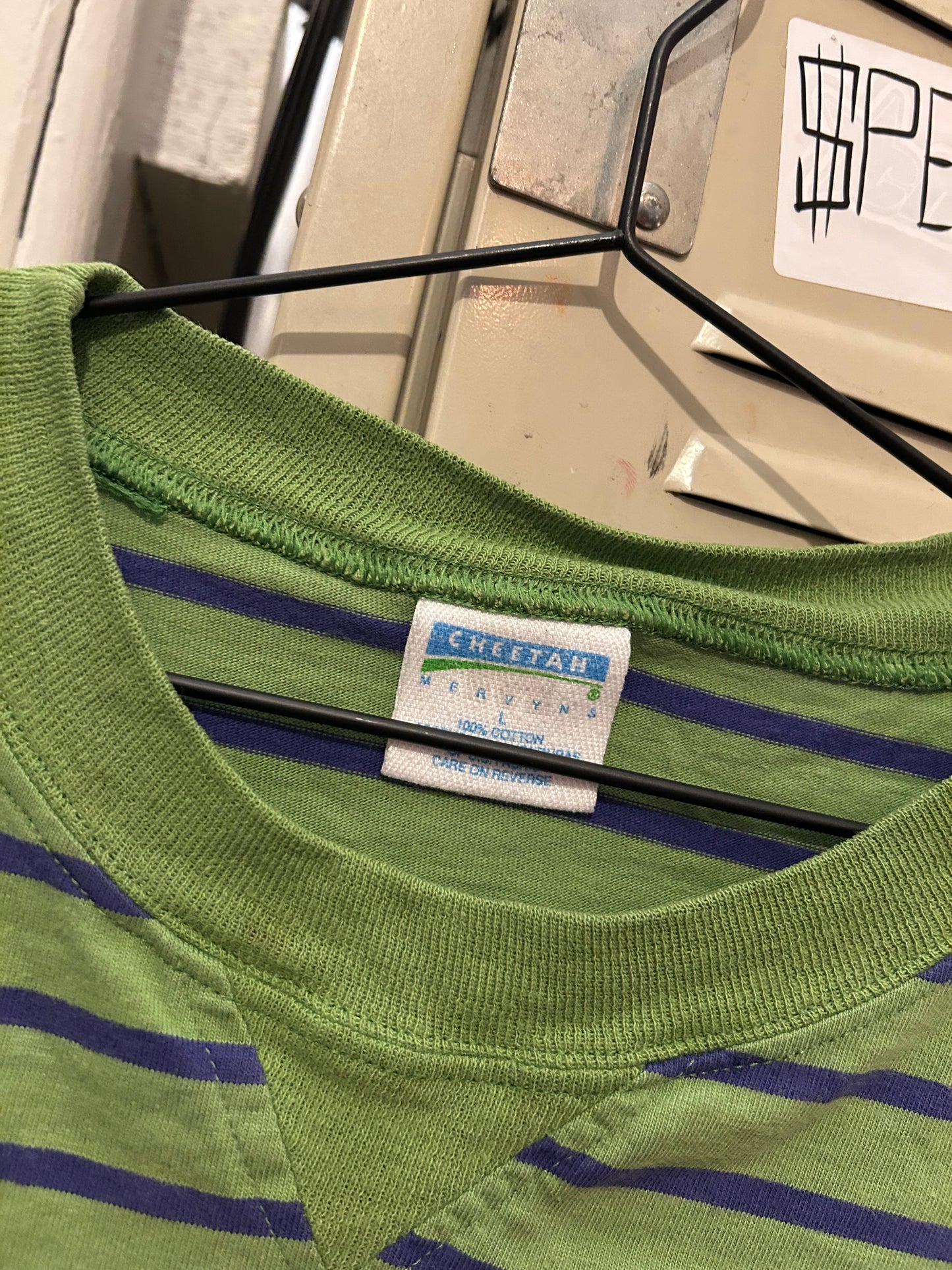 Layered $triped shirt