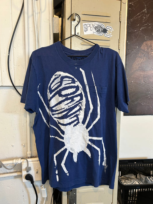 Blue $pider t shirt