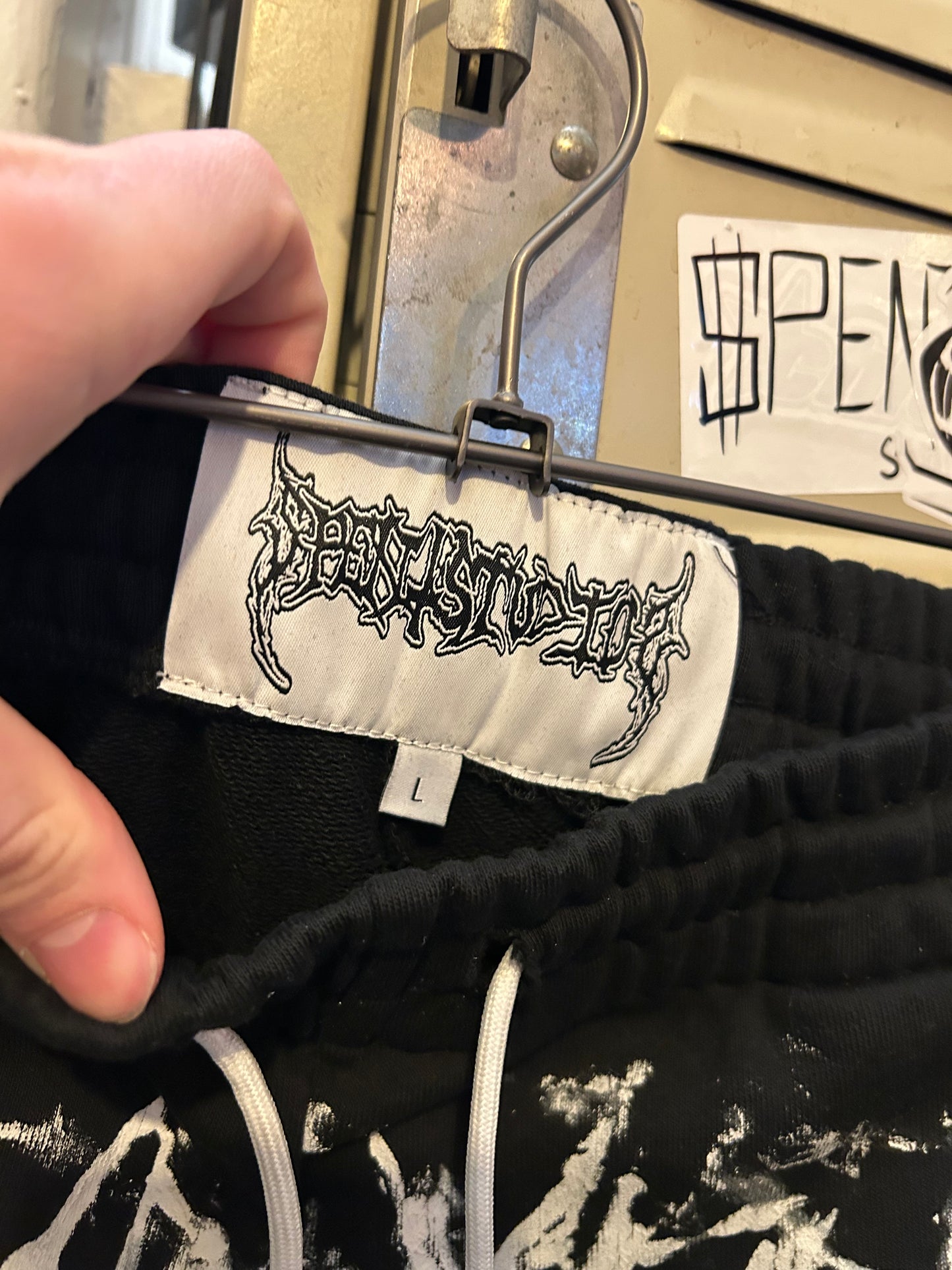 All Over Print Signature Barbed sweatpants