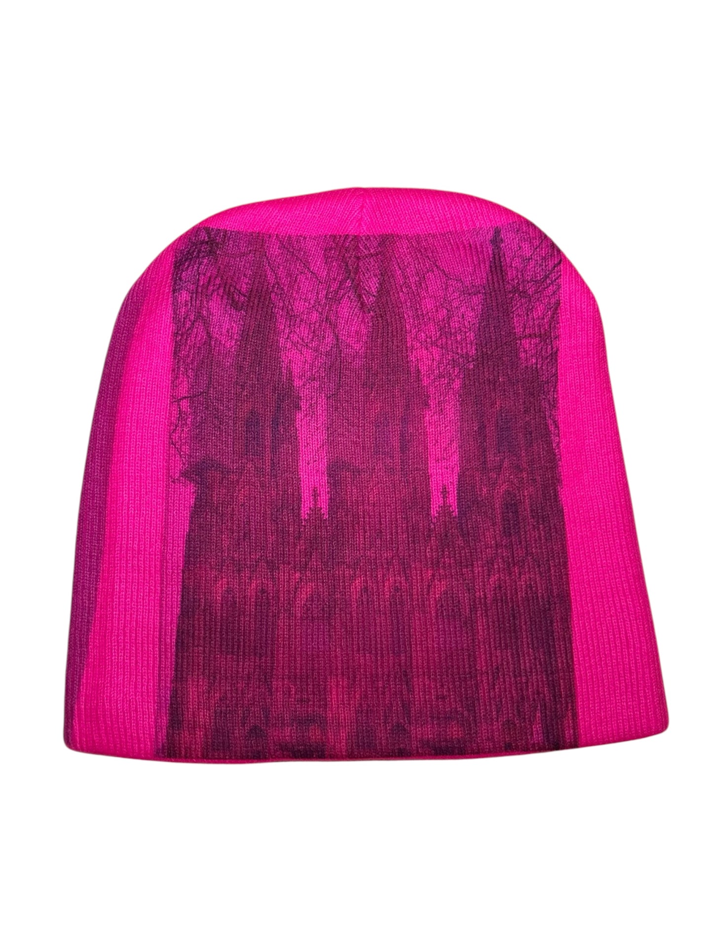 Pink Scary Lady beanie