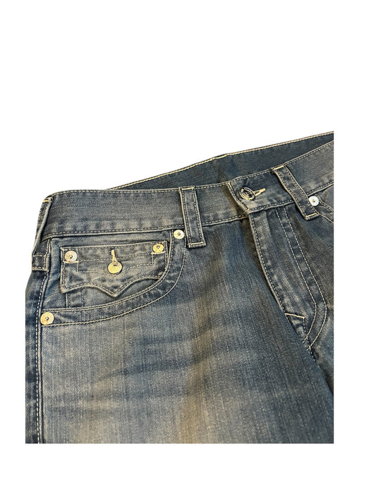 Light Wash Pocket Flap jeans
