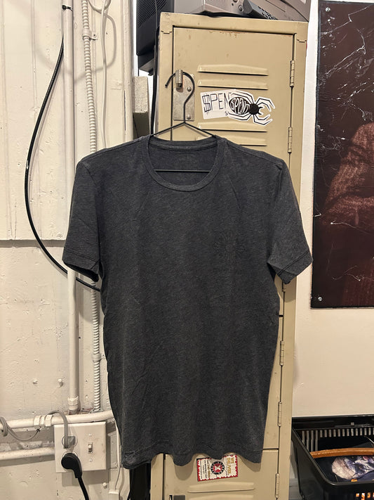 Grey Chrome Hearts t shirt