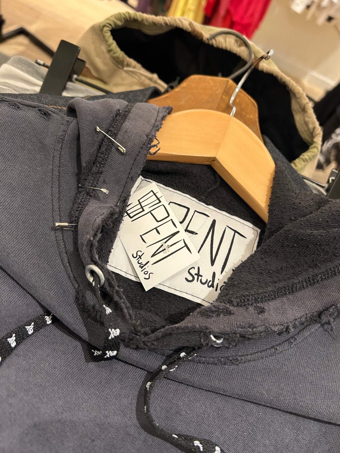 Distressed & Faded $pent hoodie