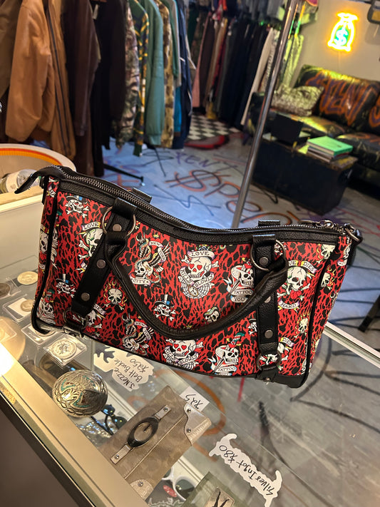 Ed Hardy Red purse