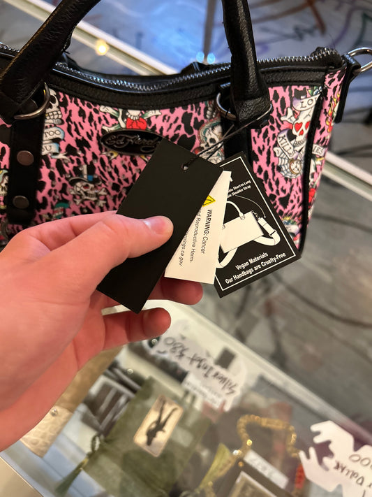 Ed Hardy Pink Mini purse