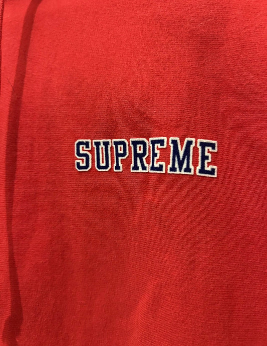 Supreme Striped Cuff hoodie