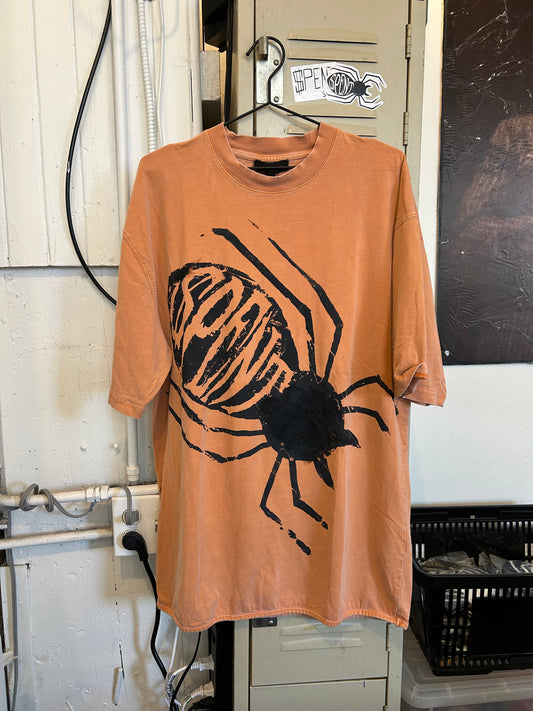 Oversized Orange $pider t shirt