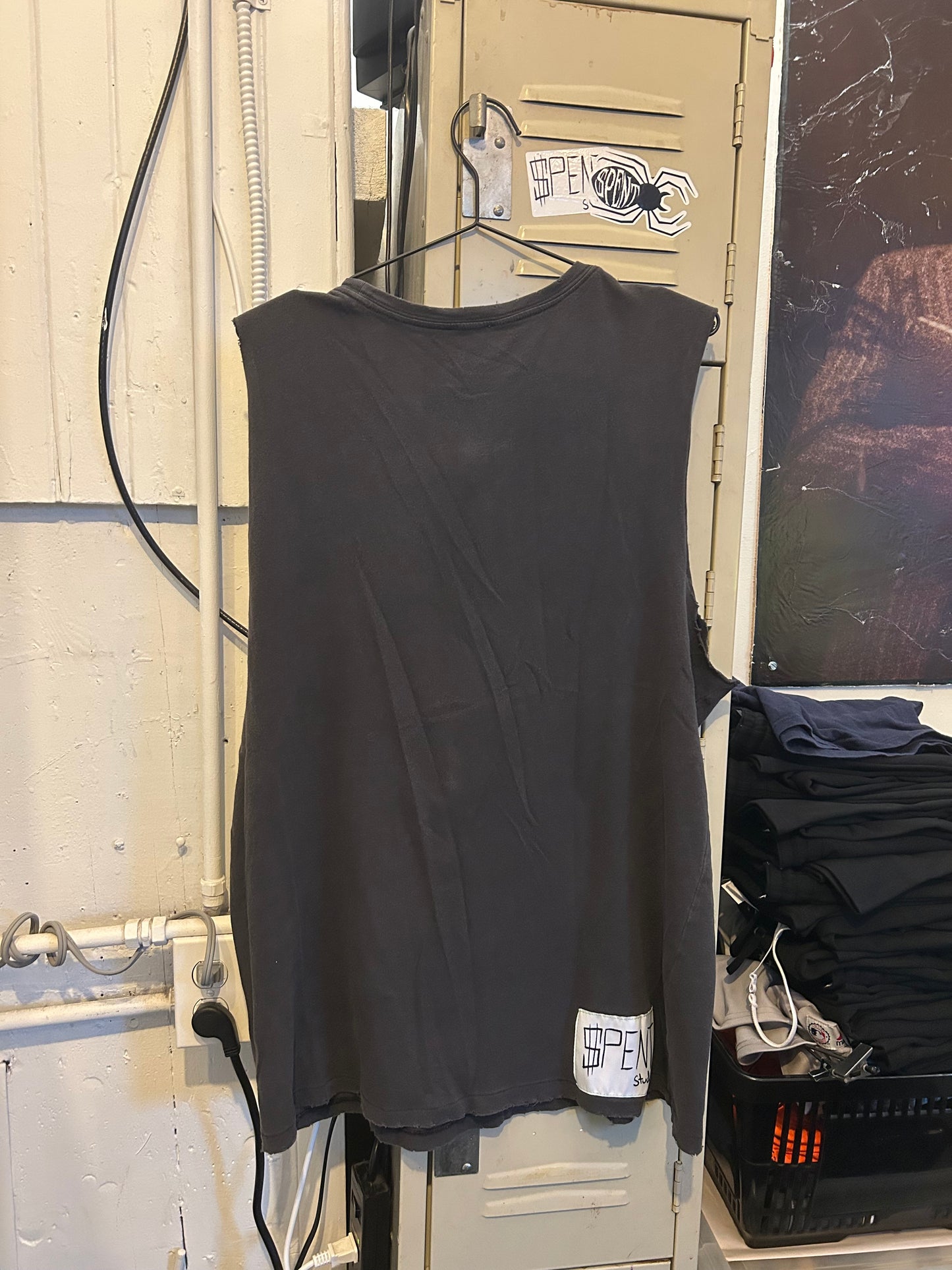 Oversized Logo Tank top