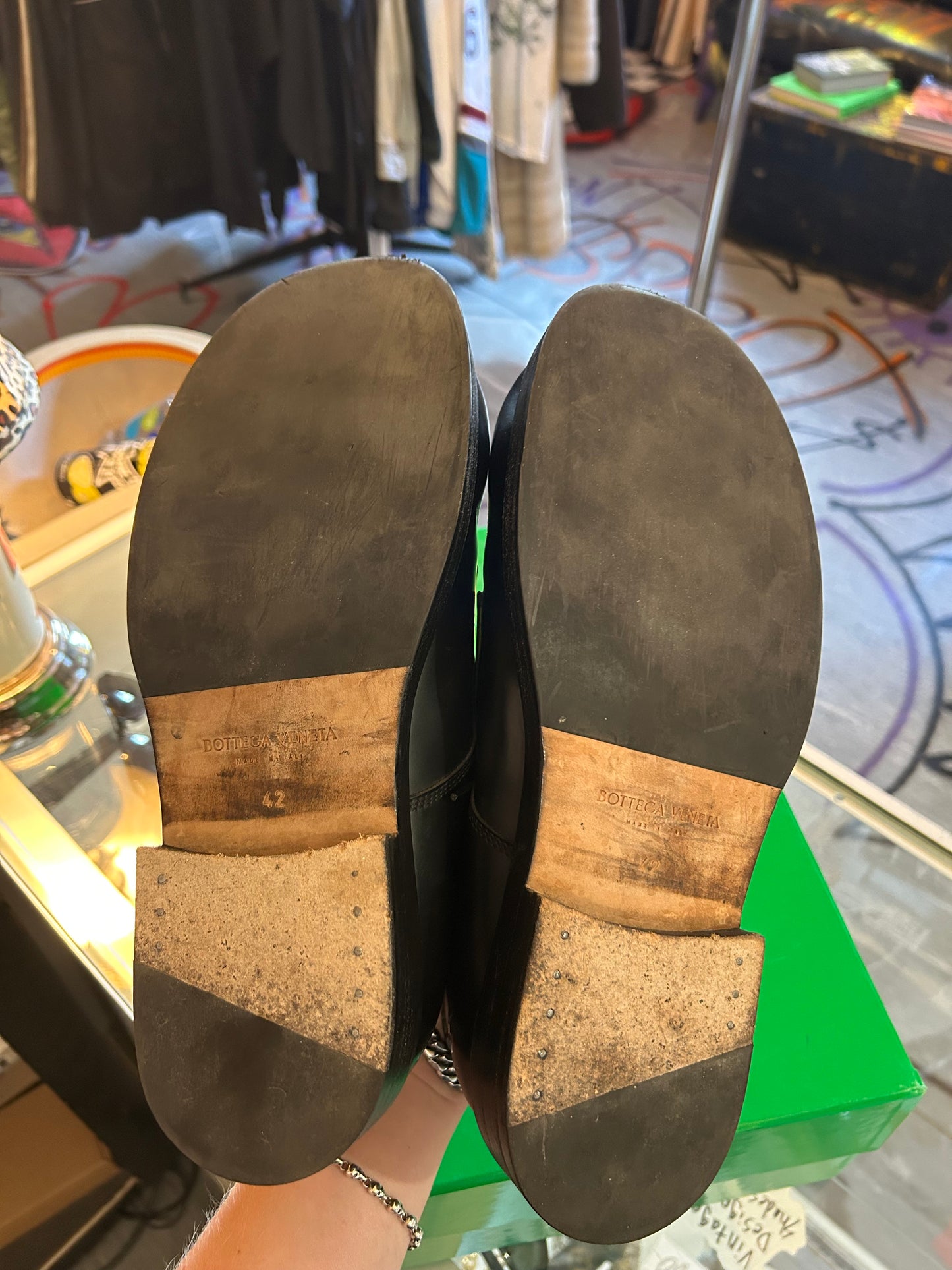 Bottega Helium Derby shoes
