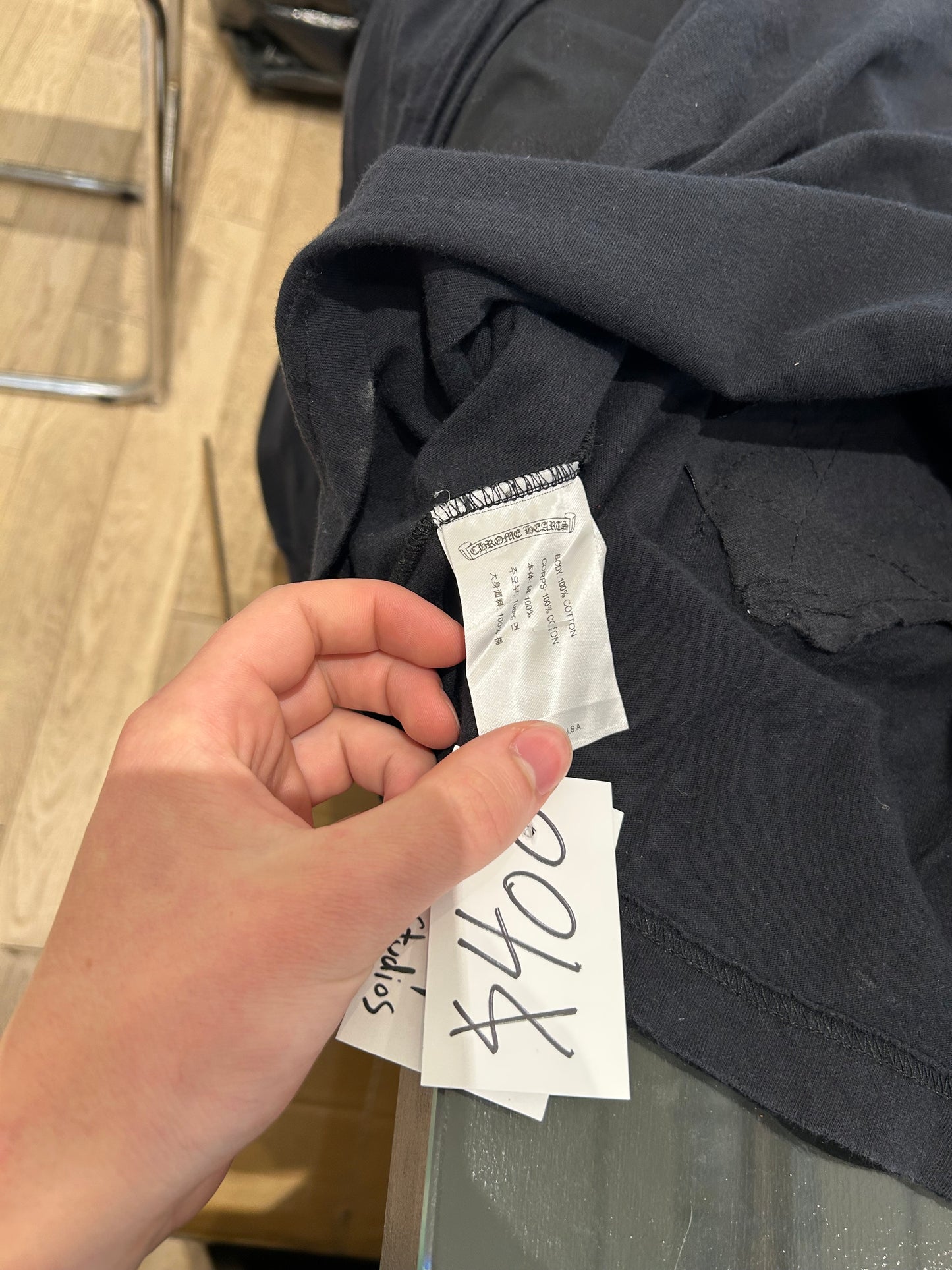 Repaired Chrome Hearts Longsleeve shirt