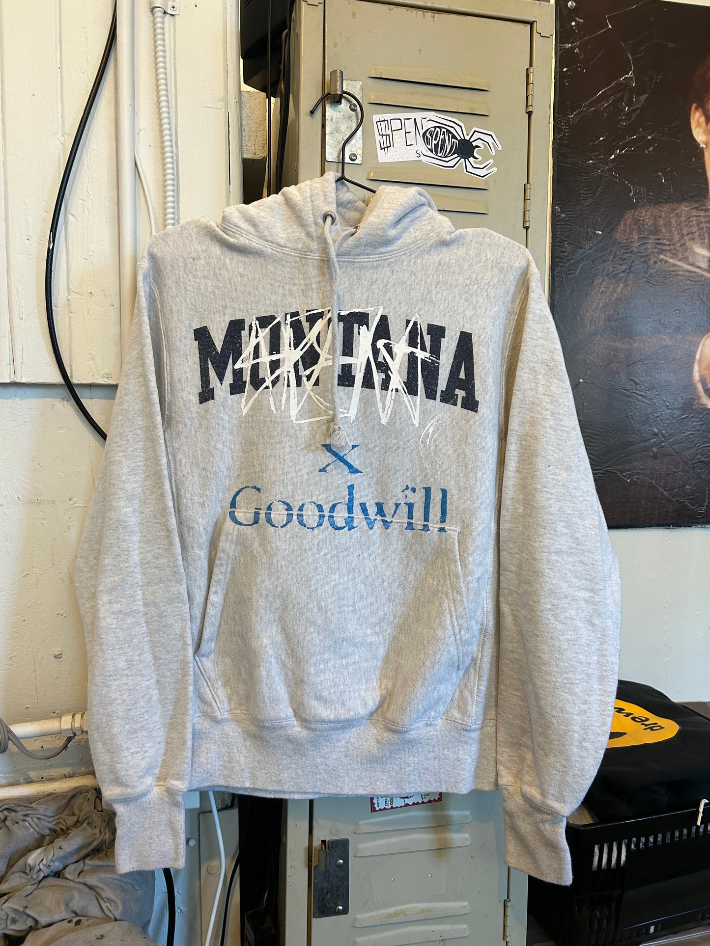 $pent x Goodwill Montana hoodie