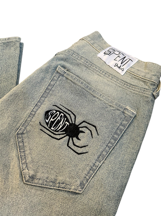 $pider Light Wash jeans