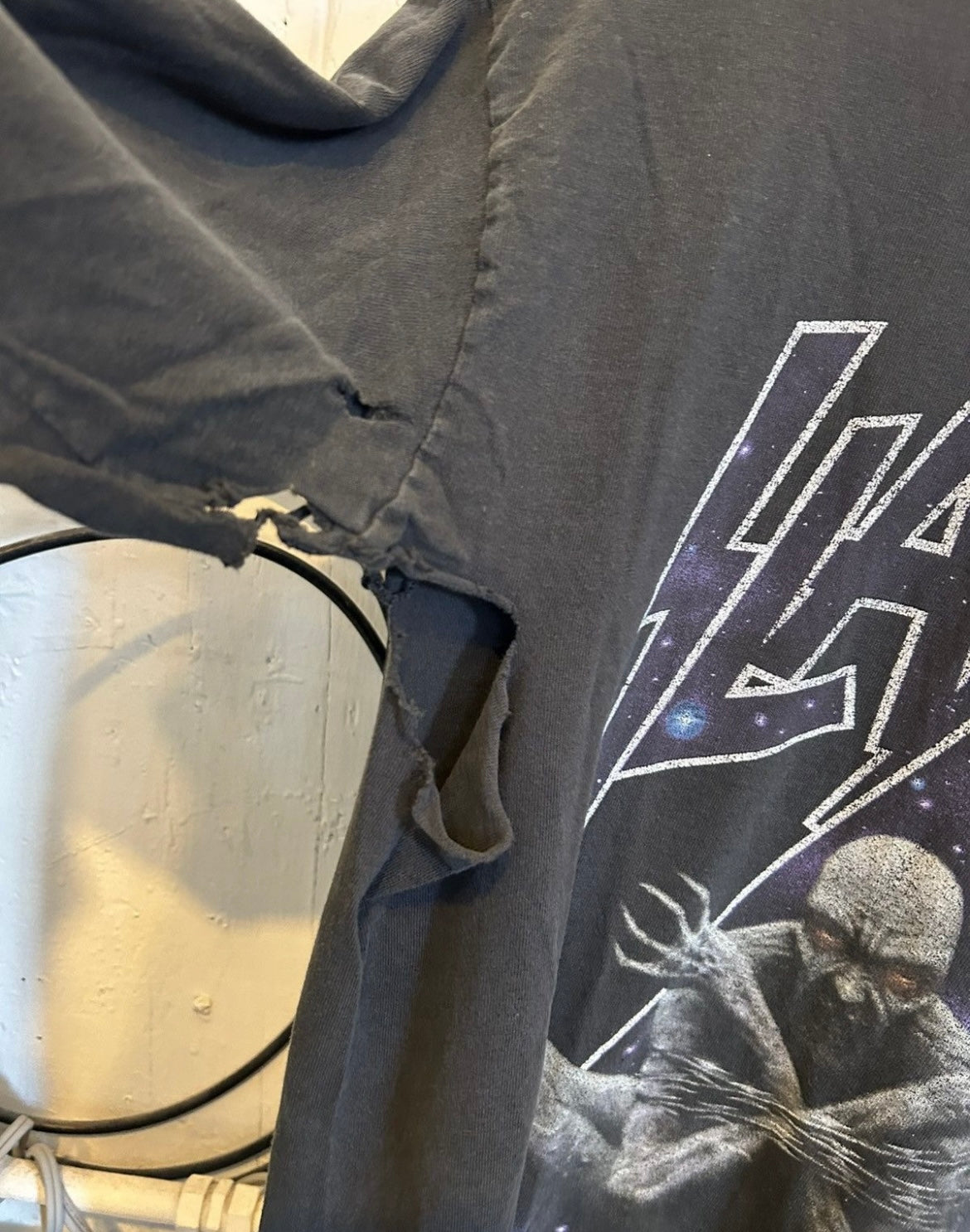 Vintage Distressed Slayer Longsleeve shirt