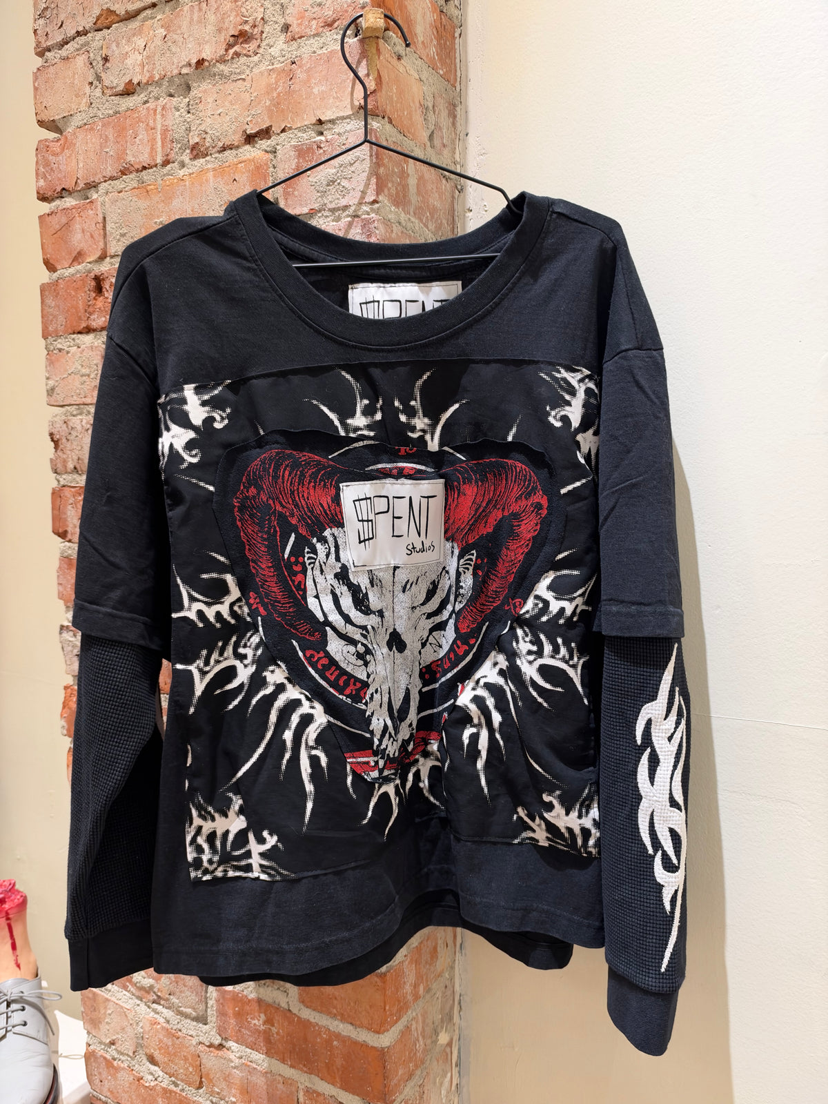 Layered $pent Metal shirt