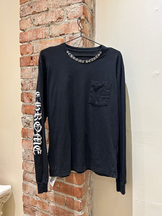 Black Chrome Hearts Longsleeve shirt