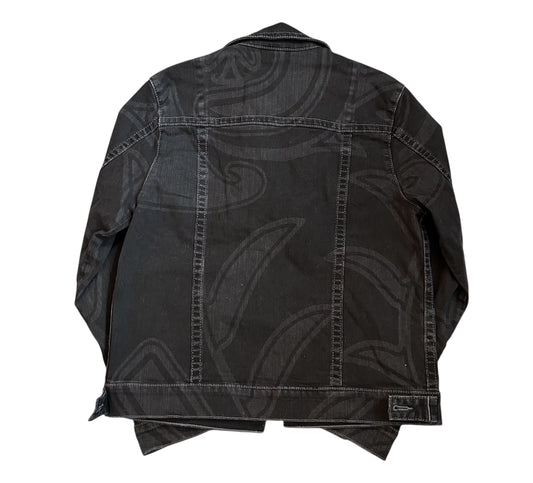 All Over Print Black Sample jacket