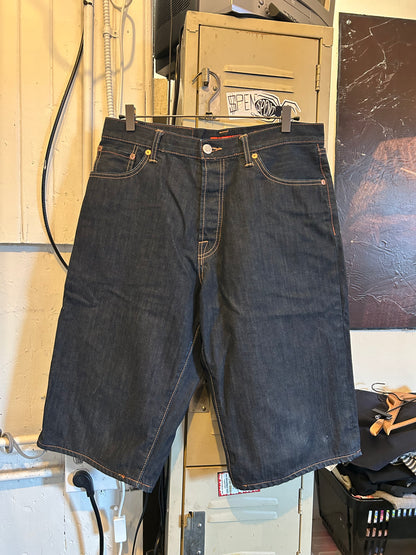 Y2K Ed Hardy Embroidered jorts