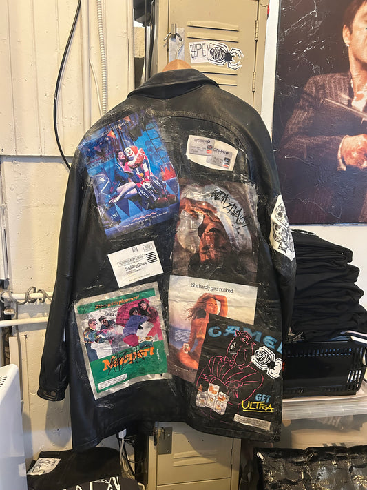 Magazine Pasted Leather jacket