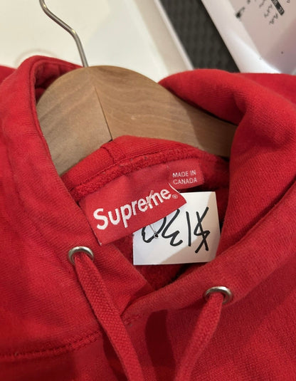 Supreme Striped Cuff hoodie