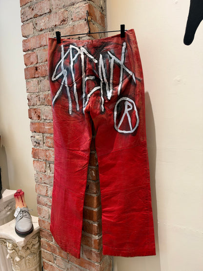 Trash Can Leather pants