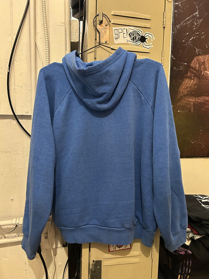 Blue Thermal Signature Zip Up hoodie