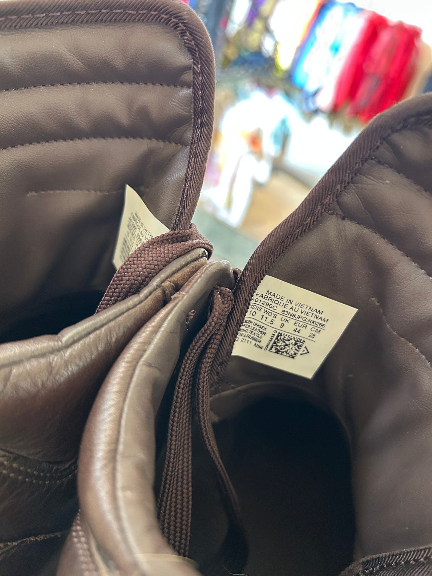 Rick Owen’s Brown TURBOWPN Sneakers