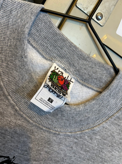 Grey $pent x Goodwill crewneck