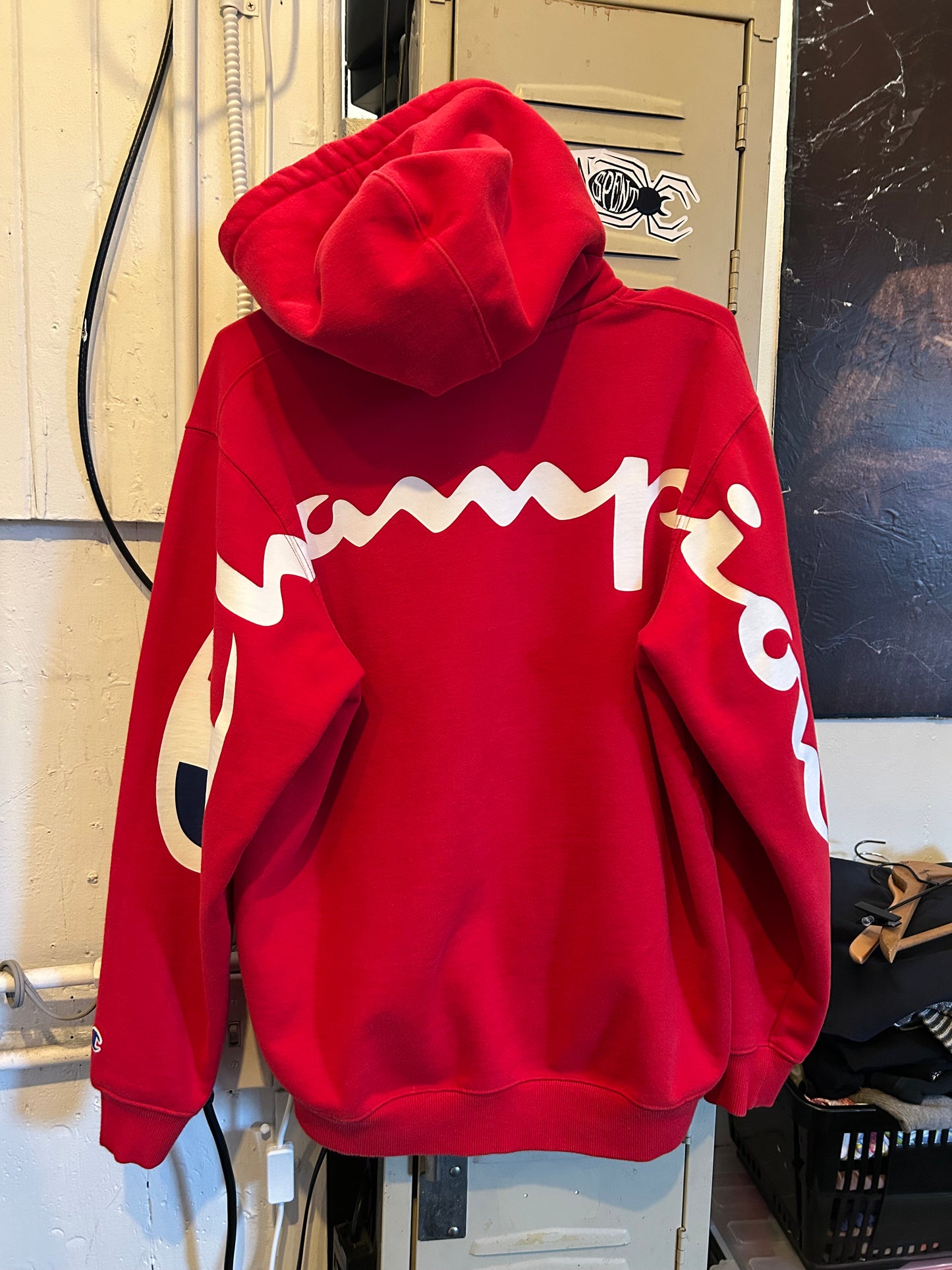 Supreme x Champion Big Logo hoodie
