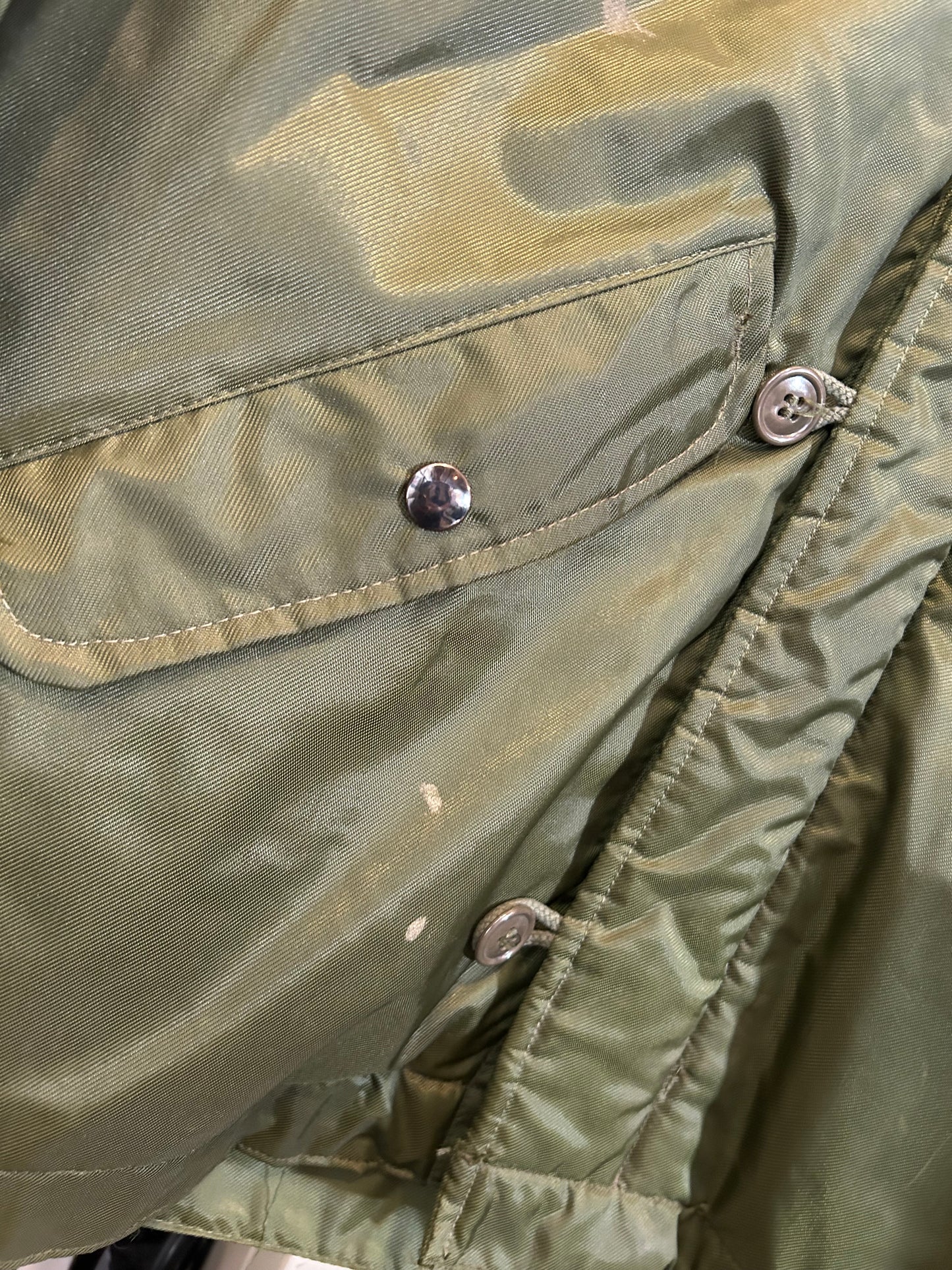 1970s Impermeable Military jacket