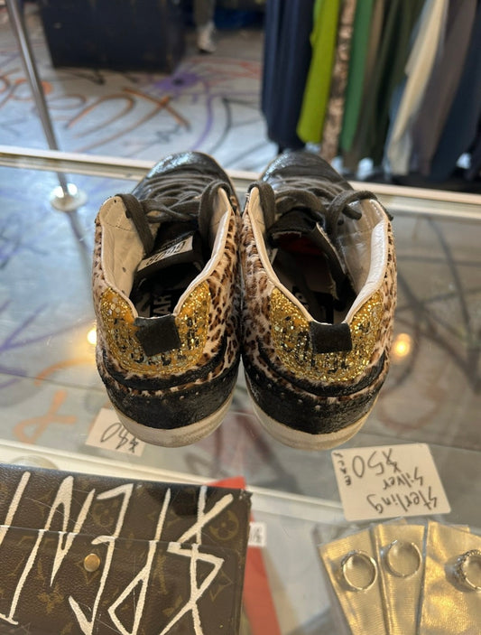 Leopard Print Golden Goose shoes