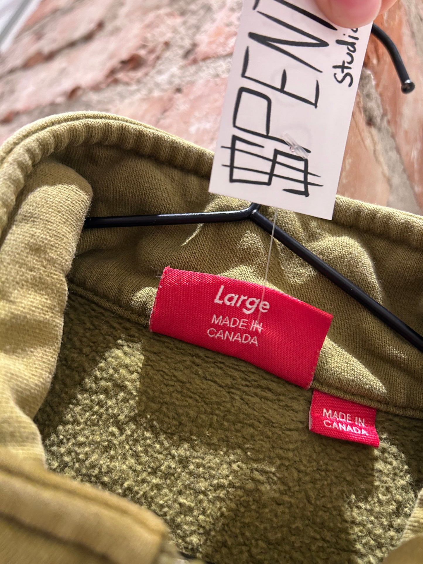 Green Supreme Quarter zip