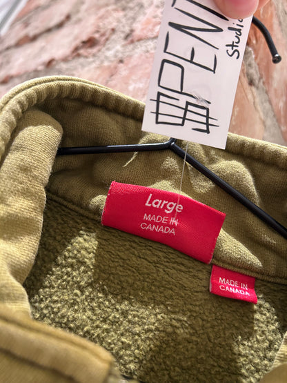 Green Supreme Quarter zip
