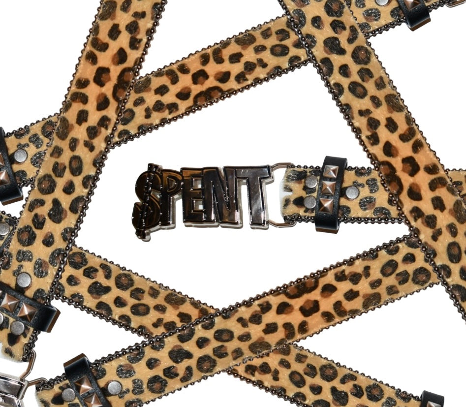 Leopard Print belt