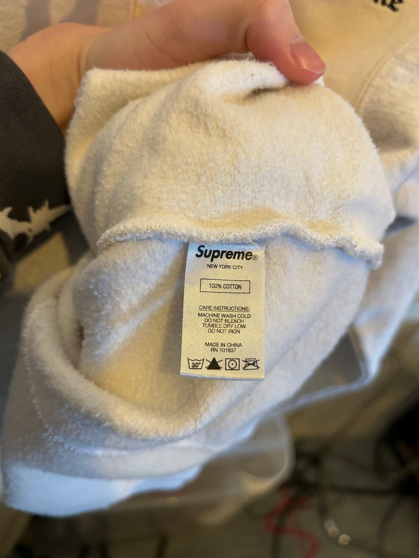 Supreme Old English Tri Color hoodie