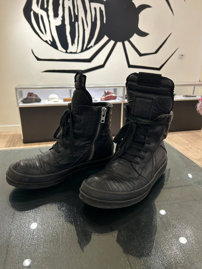 Rick Owen’s Iguana Geobasket sneakers